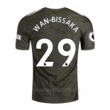Camiseta Manchester United Jugador Wan-Bissaka 2ª Equipacion 2020-2021