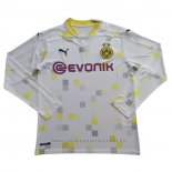 Camiseta Borussia Dortmund 3ª Equipacion Manga Larga 2020-2021