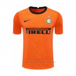 Camiseta Inter Milan Portero 2020-2021 Naranja