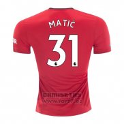 Camiseta Manchester United Jugador Matic 1ª Equipacion 2019-2020