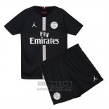 Camiseta Paris Saint-Germain 3ª Equipacion Nino 2018-2019 Negro