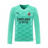 Camiseta AC Milan Portero 1ª Equipacion Manga Larga 2020-2021