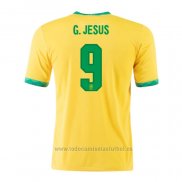 Camiseta Brasil Jugador G.Jesus 1ª Equipacion 2020-2021