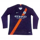 Camiseta Manchester City 3ª Equipacion Manga Larga 2018-2019