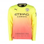 Camiseta Manchester City 3ª Equipacion Manga Larga 2019-2020