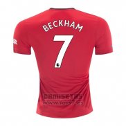 Camiseta Manchester United Jugador Beckham 1ª Equipacion 2019-2020
