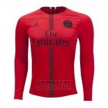 Camiseta Paris Saint-Germain Portero Manga Larga 2018-2019 Rojo