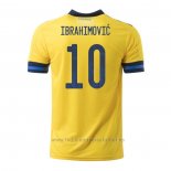 Camiseta Suecia Jugador Ibrahimovic 1ª Equipacion 2020