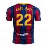 Camiseta Barcelona Jugador Ansu Fati 1ª Equipacion 2020-2021