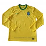 Camiseta Brasil 1ª Equipacion Manga Larga 2020-2021