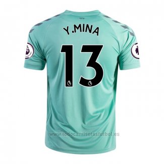 Camiseta Everton Jugador Y.Mina 2ª Equipacion 2020-2021