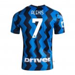 Camiseta Inter Milan Jugador Alexis 1ª Equipacion 2020-2021