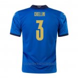 Camiseta Italia Jugador Chiellini 1ª Equipacion 2020-2021
