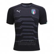 Camiseta Italia Portero 2018 Negro