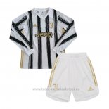 Camiseta Juventus 1ª Equipacion Manga Larga Nino 2020-2021