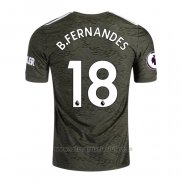 Camiseta Manchester United Jugador B.Fernandes 1ª Equipacion 2020-2021