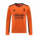 Camiseta Real Madrid Portero 2ª Equipacion Manga Larga 2020-2021