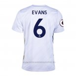 Camiseta Leicester City Jugador Evans 2ª Equipacion 2020-2021