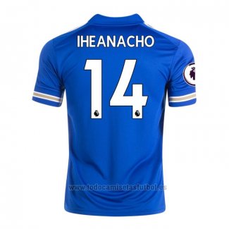 Camiseta Leicester City Jugador Iheanacho 1ª Equipacion 2020-2021