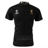 Camiseta Polo del Liverpool UEFA 2019-2020 Negro