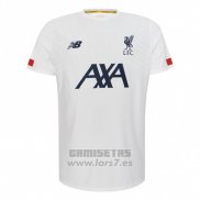 Camiseta de Entrenamiento Liverpool 2019-2020 Blanco
