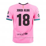 Camiseta Barcelona Jugador Jordi Alba 3ª Equipacion 2020-2021