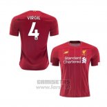 Camiseta Liverpool Jugador Virgil 1ª Equipacion 2019-2020