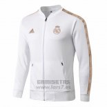 Chaqueta del Real Madrid 2019-2020 Blanco y Oro