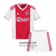 Camiseta Ajax 1ª Equipacion Nino 2018-2019