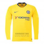 Camiseta Chelsea 2ª Equipacion Manga Larga 2018-2019