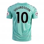 Camiseta Everton Jugador Sigurdsson 3ª Equipacion 2020-2021