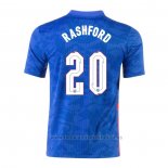 Camiseta Inglaterra Jugador Rashford 2ª Equipacion 2020-2021