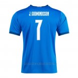 Camiseta Islandia Jugador J.Gudmundsson 1ª Equipacion 2020