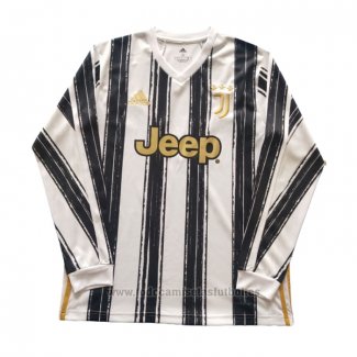 Camiseta Juventus 1ª Equipacion Manga Larga 2020-2021