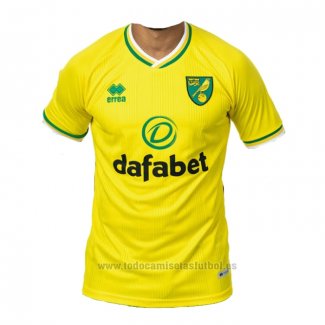 Camiseta Norwich City 1ª Equipacion 2020-2021 Tailandia