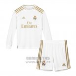 Camiseta Real Madrid 1ª Equipacion Manga Larga Nino 2019-2020