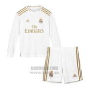 Camiseta Real Madrid 1ª Equipacion Manga Larga Nino 2019-2020