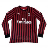 Camiseta AC Milan 1ª Equipacion Manga Larga 2019-2020