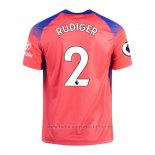 Camiseta Chelsea Jugador Rudiger 3ª Equipacion 2020-2021
