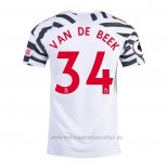 Camiseta Manchester United Jugador Van De Beek 3ª Equipacion 2020-2021