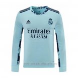 Camiseta Real Madrid Portero 1ª Equipacion Manga Larga 2020-2021