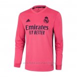 Camiseta Real Madrid 2ª Equipacion Manga Larga 2020-2021